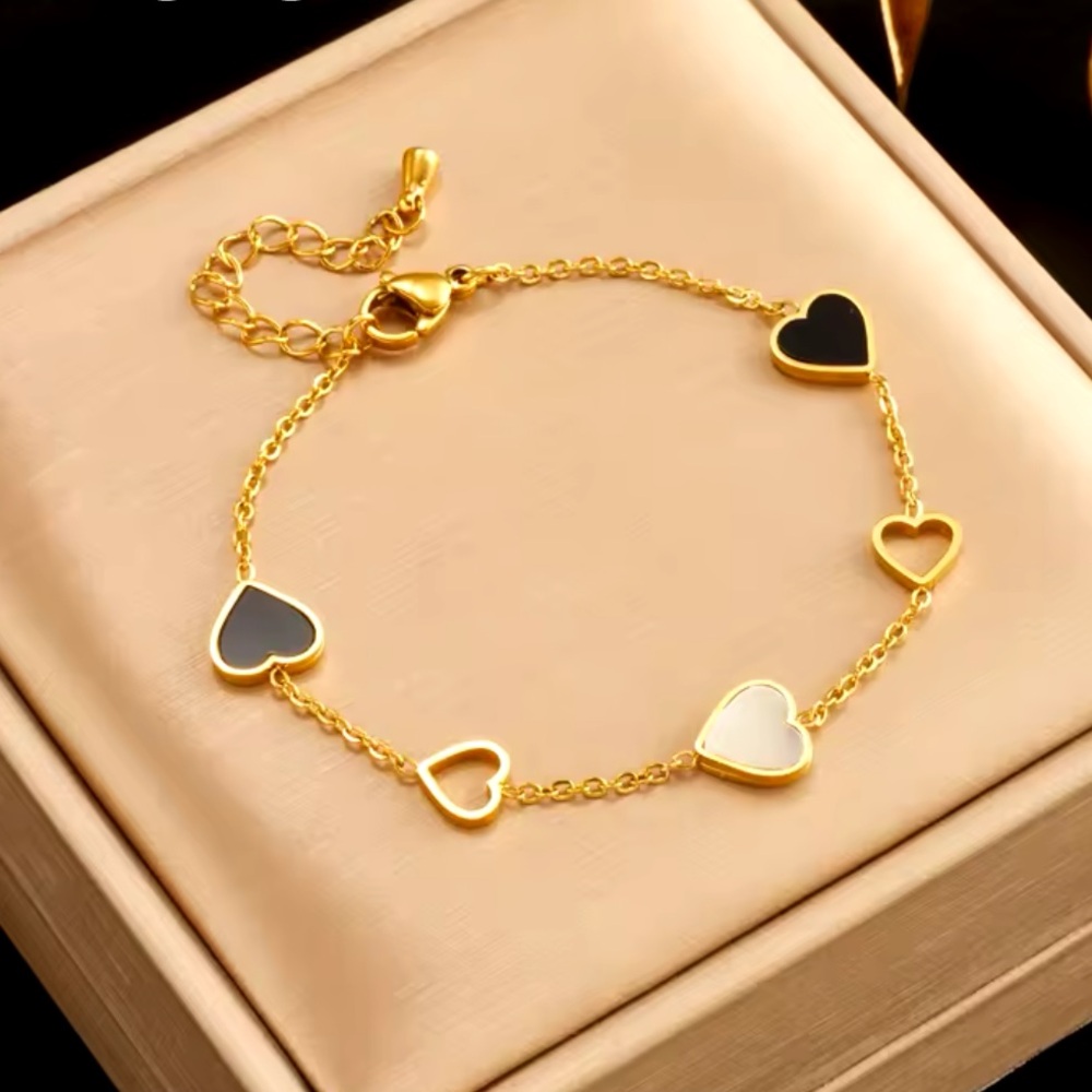 Gold Filled Heart Bracelet